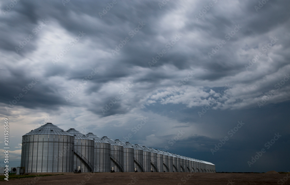 Prairie Storm Clouds Canada