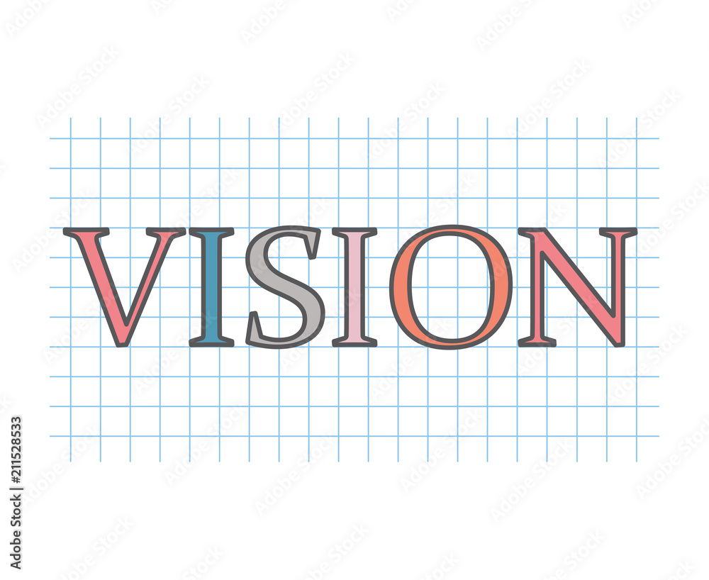 vision concept- vector illustration