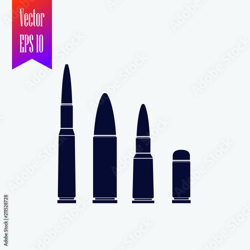 bullets icon vector