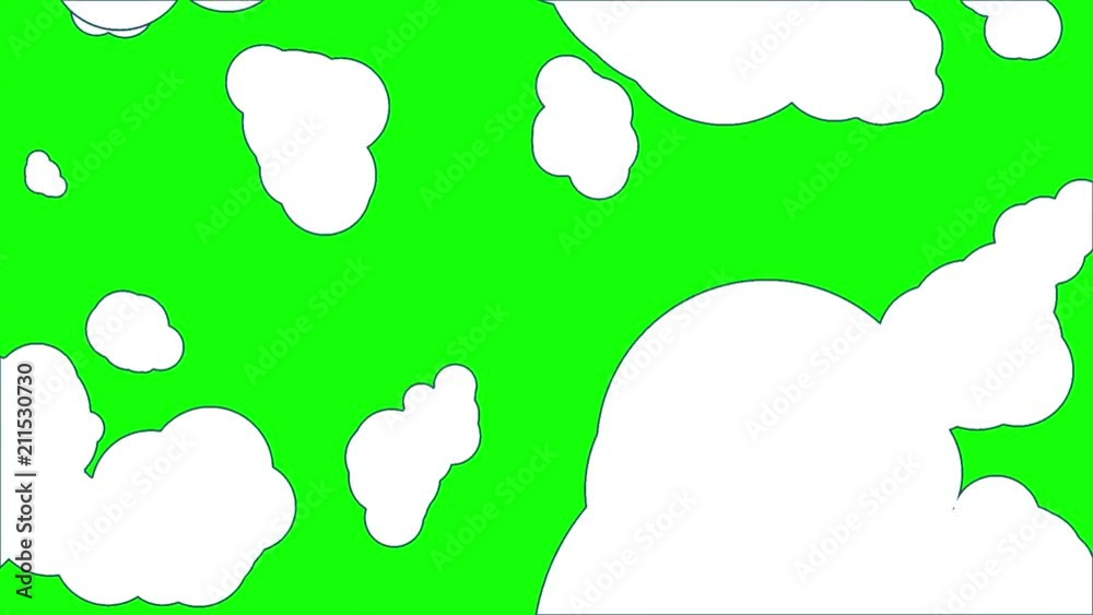 Animated shell. Oscillated animation of white clouds. Which will allow to extend the composition to the required length. Animation 2D created in the manual. Animated shell. Oscillated animation of white clouds. Which will allow to extend the composition to the required length. Animation 2D created in the manual.