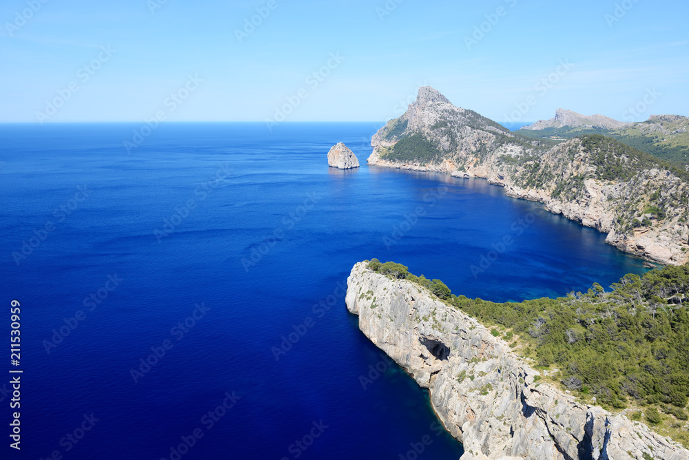 The Cape Formentor in Mallorca island, Spain
