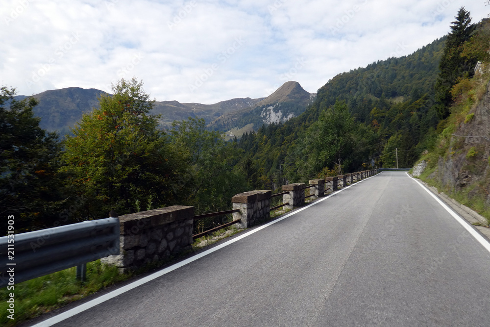 Motorradstrecke Plöckenpass