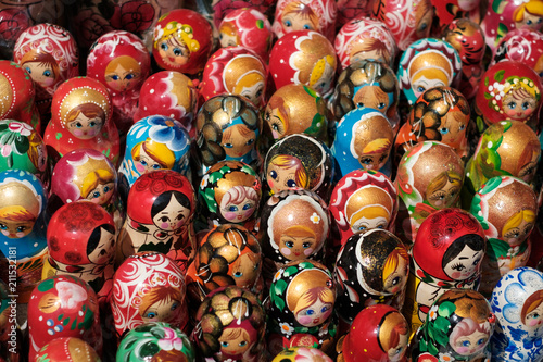Russian souvenir dolls, Matryoshka doll collection -