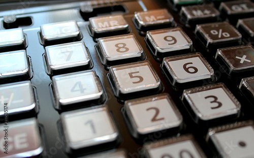 close-up calculator for calculating digits