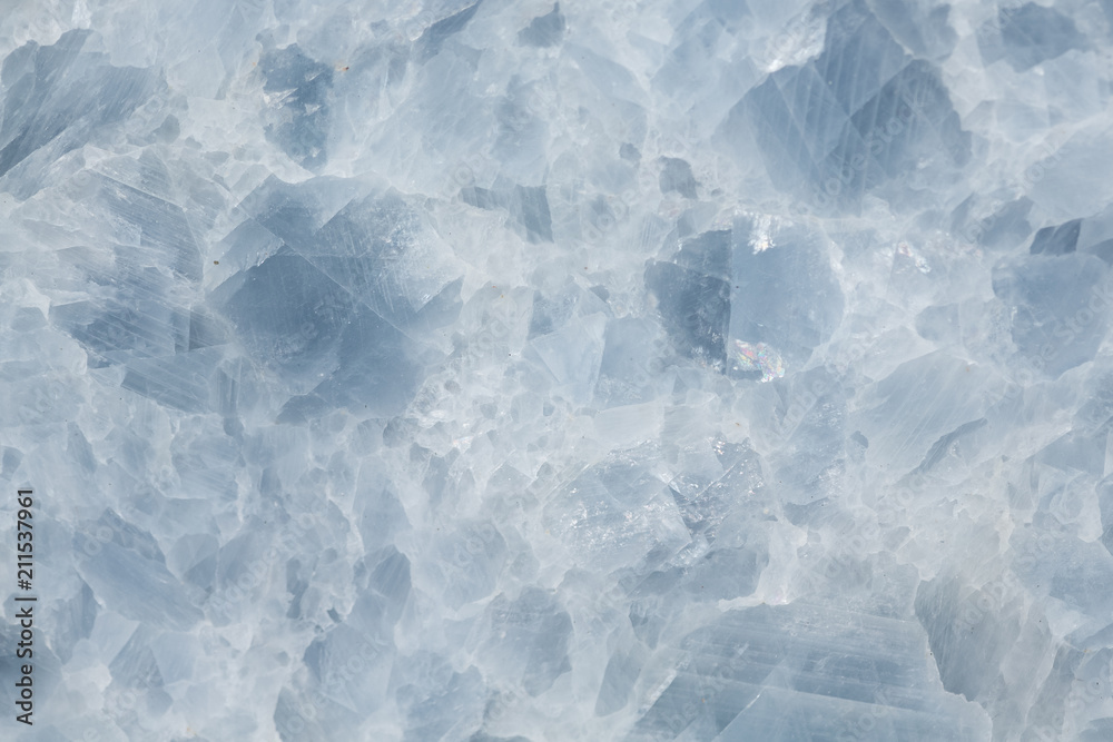 Obraz premium Stylish light blue marble texture.