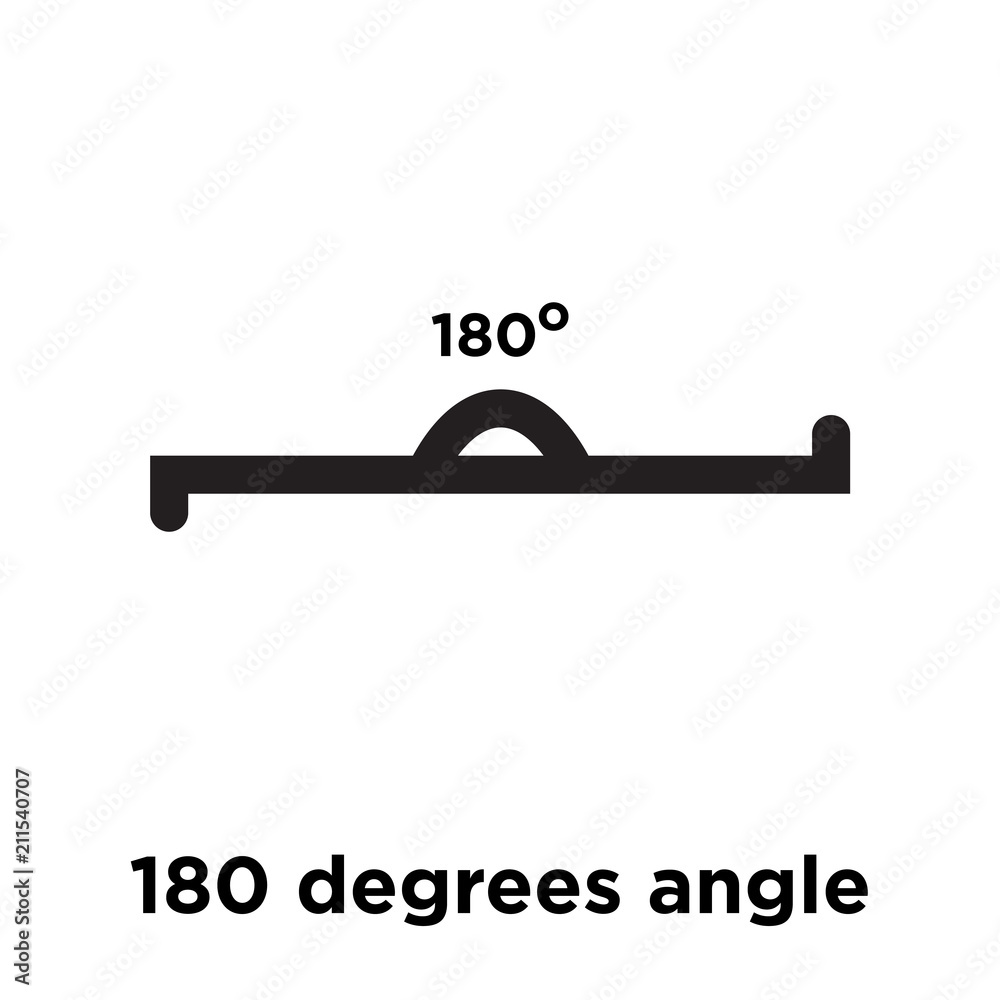 180 degree angle