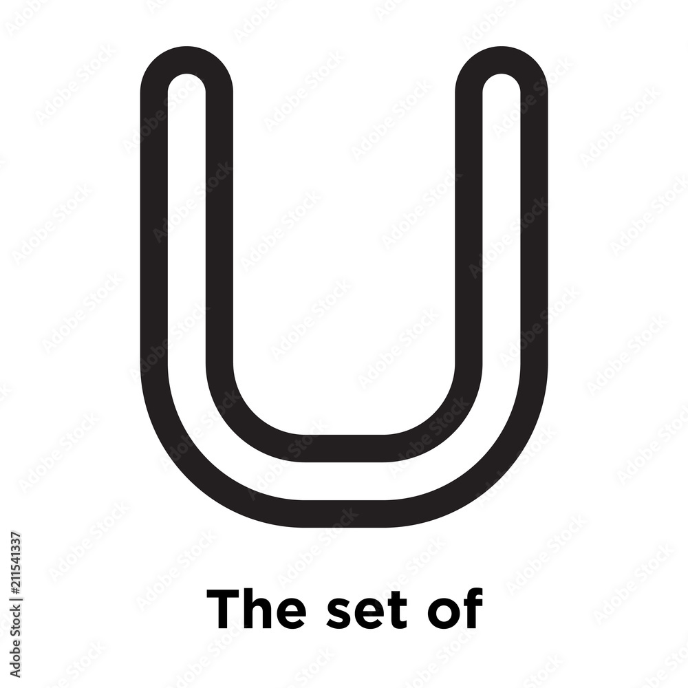 The set of symbol icon vector sign and symbol isolated on white background, The set of symbol logo concept The set of symbol icon vector sign and symbol isolated on white background, The set of symbol logo concept