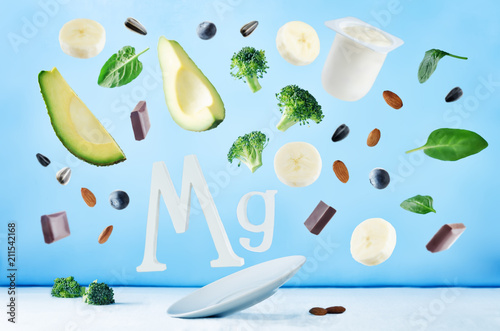 Flying foods rich in magnesium photo