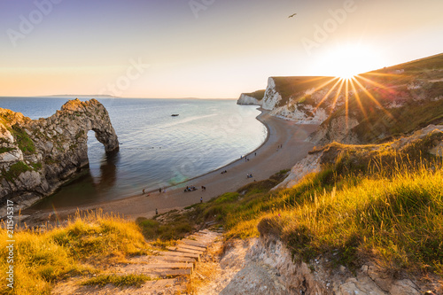 A beautiful photography spot on the south west coast of England, on the jurassic coast