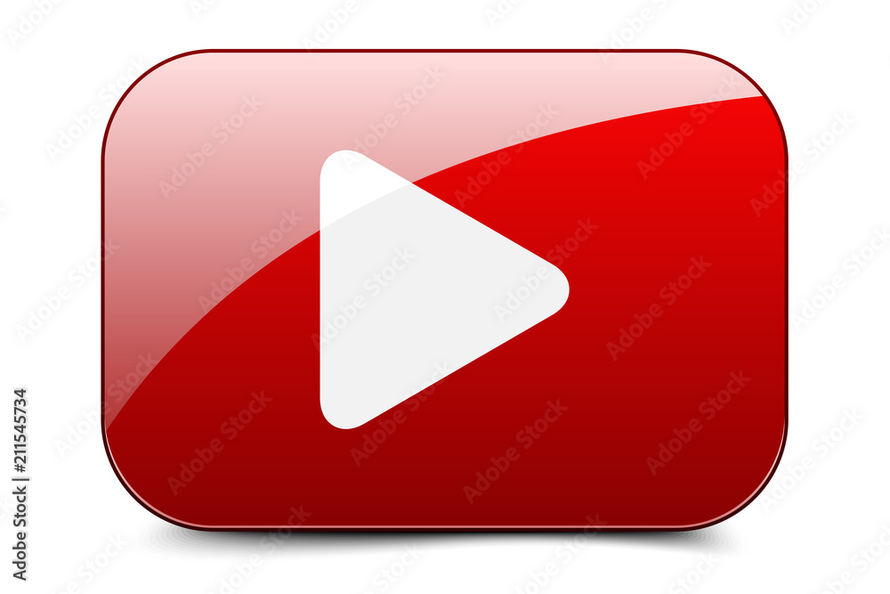 Play button illustration Play button illustration