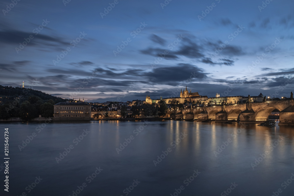 Prague castle panorama