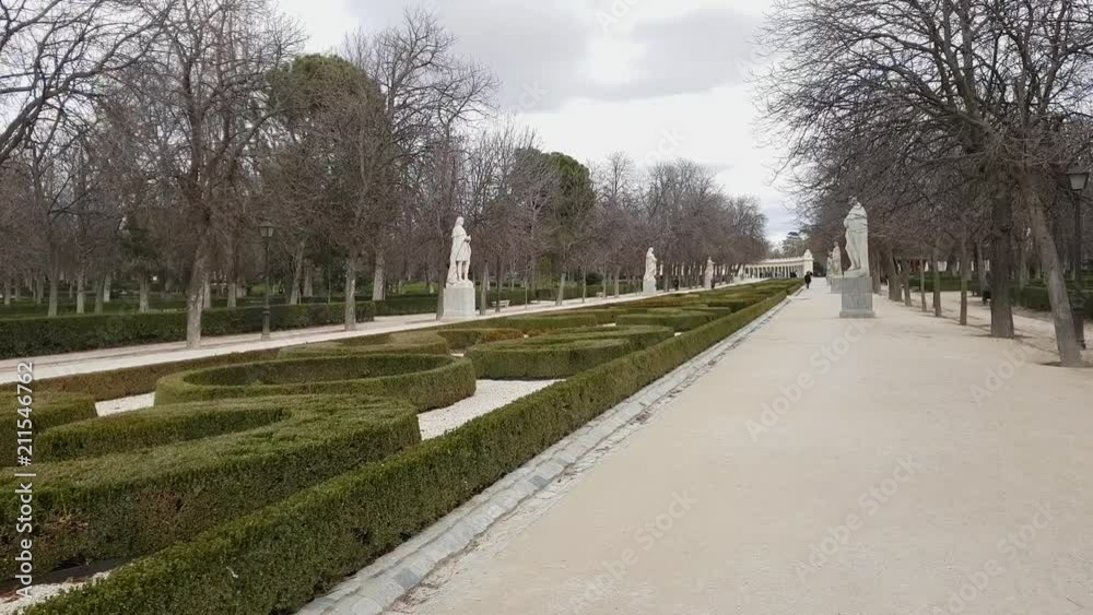 Most famous recreation park in Madrid - the Retiro Park Most famous recreation park in Madrid - the Retiro Park