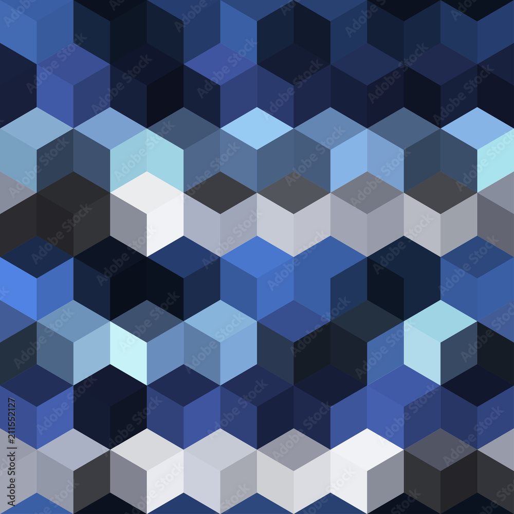 Hexagon grid seamless vector background. Cool polygons with bauhaus corners geometric graphic design. Trendy colors hexagon cells pattern for flyer or cover. Honeycomb shapes mosaic backdrop. Hexagon grid seamless vector background. Cool polygons with bauhaus corners geometric graphic design. Trendy colors hexagon cells pattern for flyer or cover. Honeycomb shapes mosaic backdrop.
