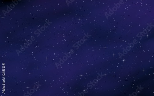 Colorful and beautiful space background. Outer space. Starry outer space texture. 3D illustration