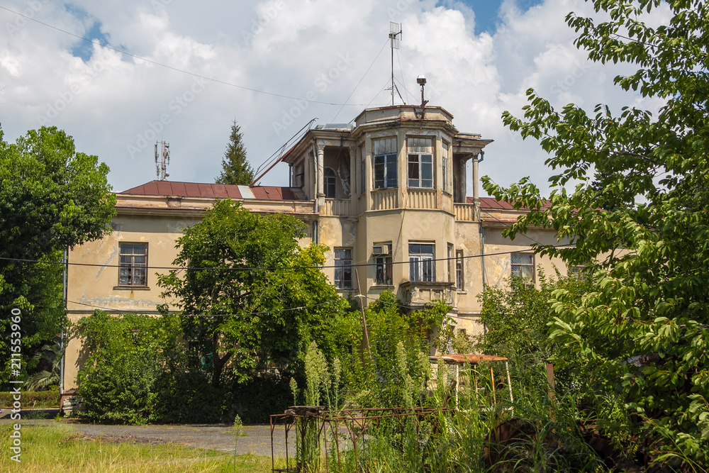 Old mansion, summer day, Sukhum, Abkhazia, Georgia