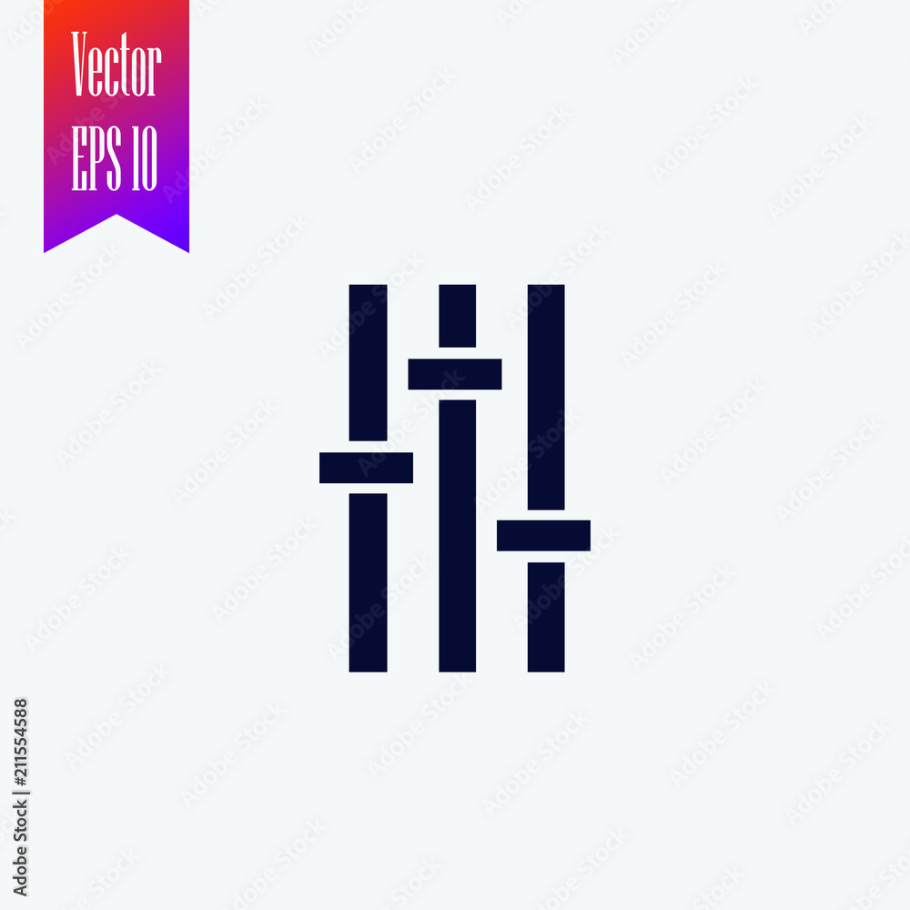 Fototapeta premium volume icon vector