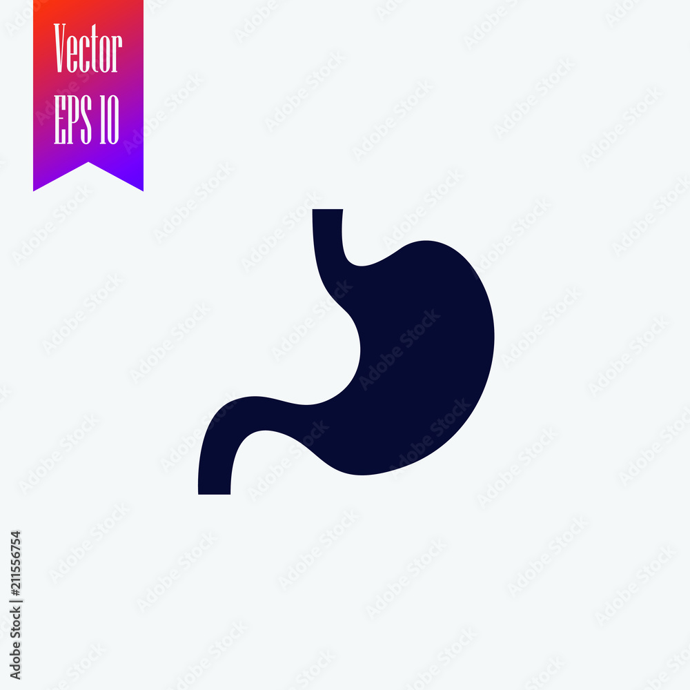 stomach icon vector stomach icon vector