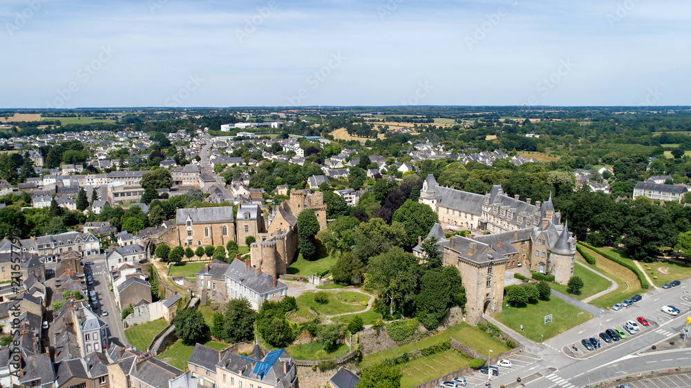 Le château de Châteaubriant, en Loire Atlantique