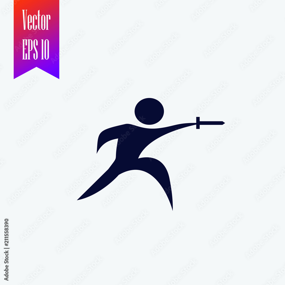 athlete icon vector athlete icon vector