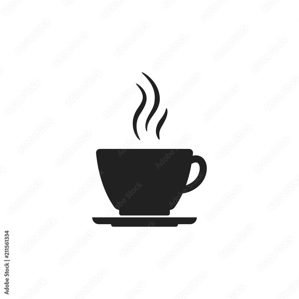 Obraz premium Coffee cup. Vector.