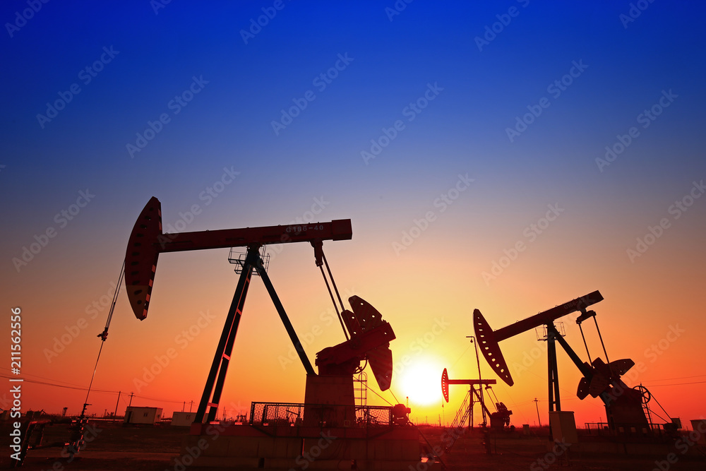 The oil pump, industrial equipment The oil pump, industrial equipment