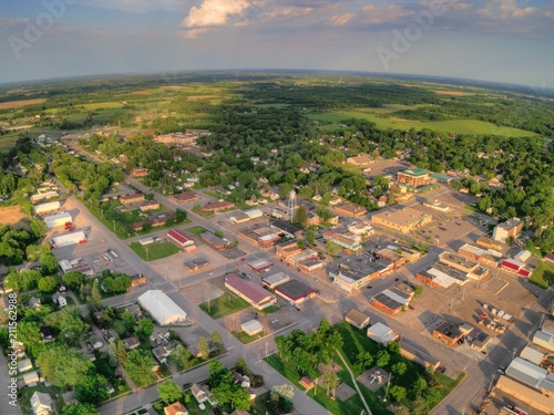 Milaca is a Small Rural Farming Town in Minnesota photo