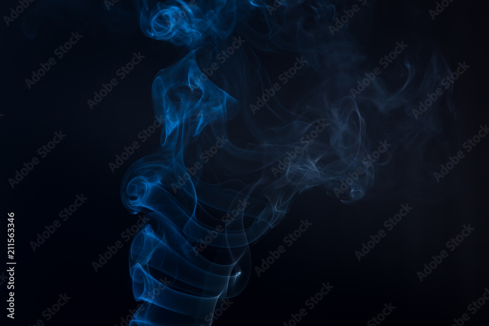 Movement of white smoke Movement of white smoke