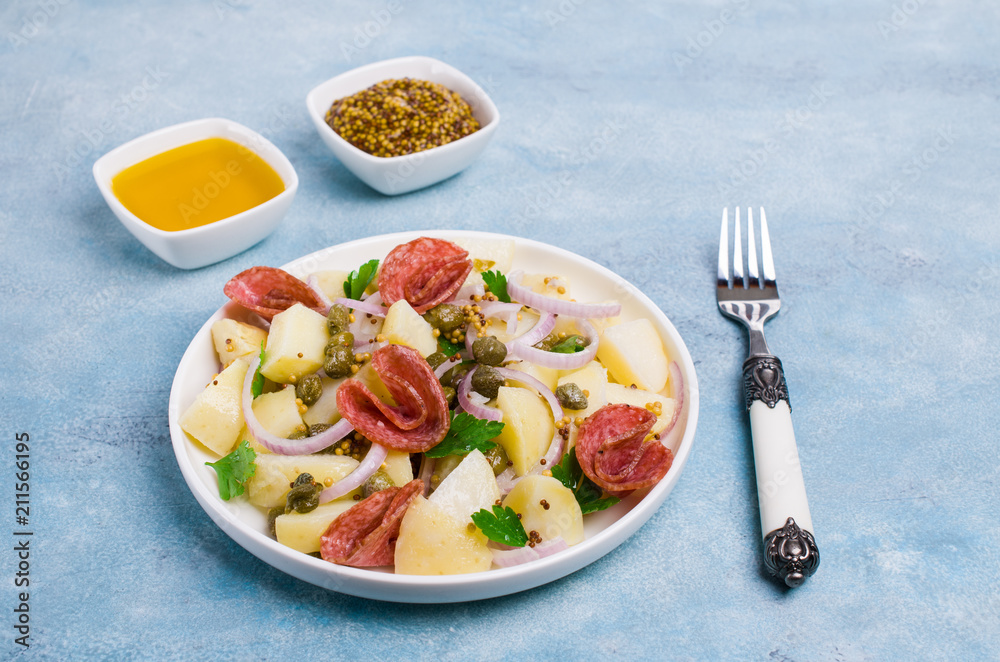 Traditional potato salad Traditional potato salad