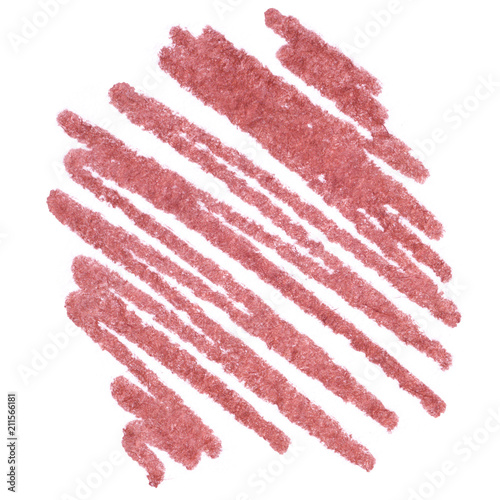 brownish red grunge marker stain stroke and marks, paint and ink decorative element