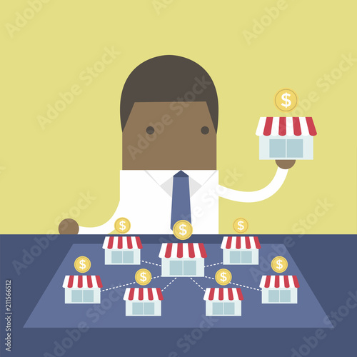 African businessman want to expand his business.