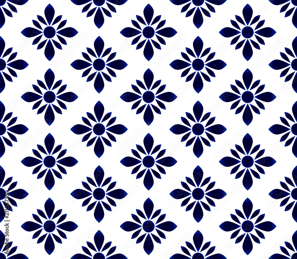 blue flower pattern blue flower pattern