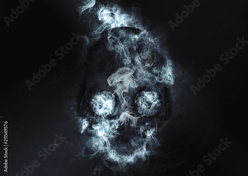 Canvastavla Ghost