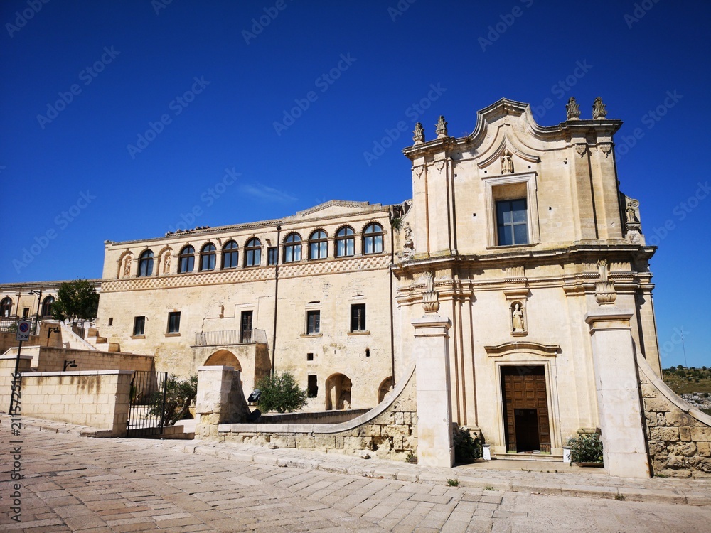 Die malerische Felsenstadt Matera, Basilicata, Italien