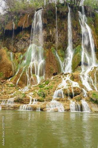 Bisheh waterfall. Iran photo