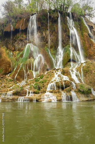 Bisheh waterfall. Iran photo