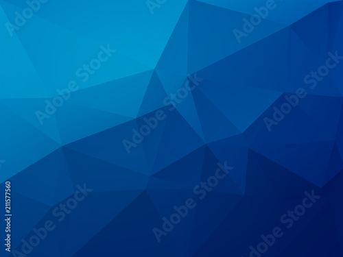 abstract blue polygonal vector background