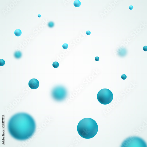 Abstract molecules design. Graphic illustration for your design
