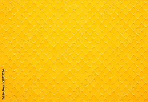 abstract yellow square tile background