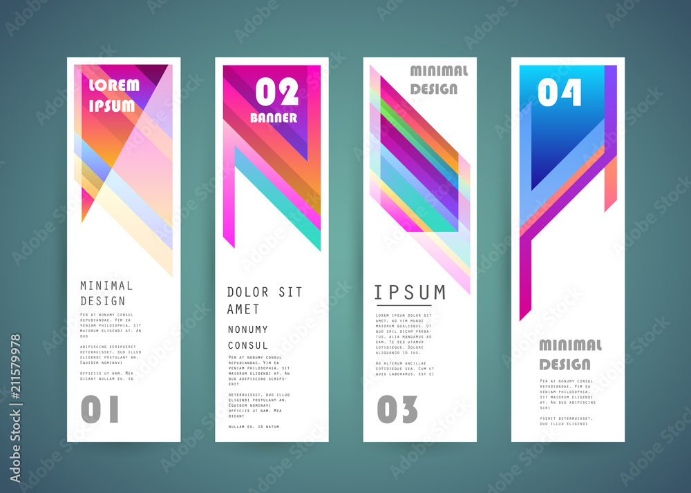 custom made wallpaper toronto digitalVector vertical banner design