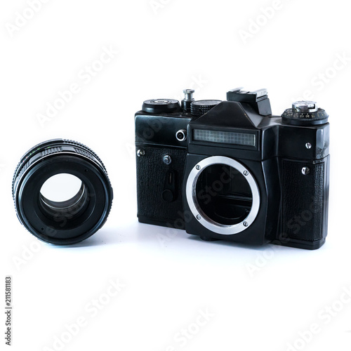 Old film camera