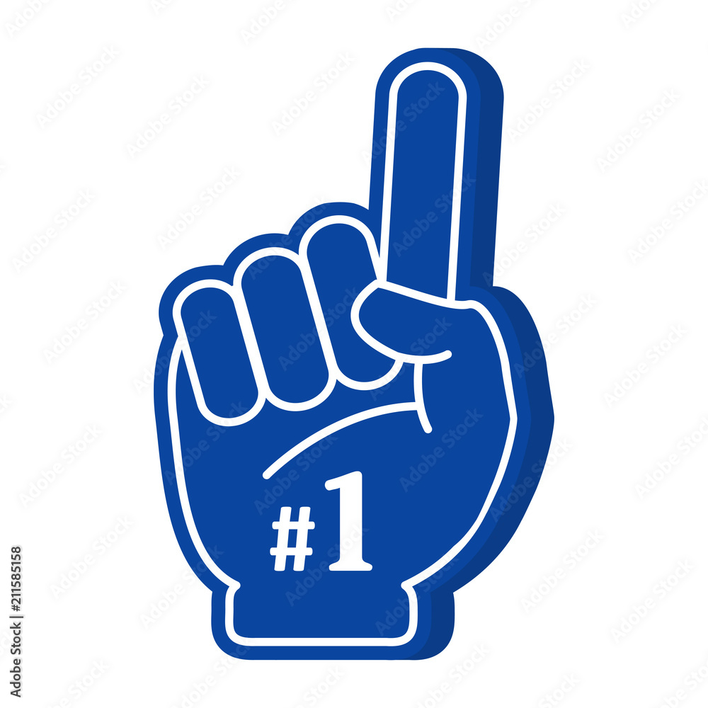 Victory hands symbol. Number one and the best. Foam vector. Victory hands symbol. Number one and the best. Foam vector.