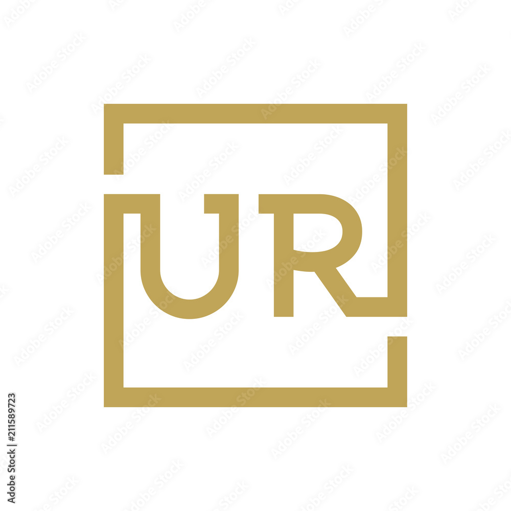two letter logo line square UA TO UZ two letter logo line square UA TO UZ