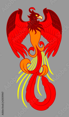 Phoenix rose from the flames