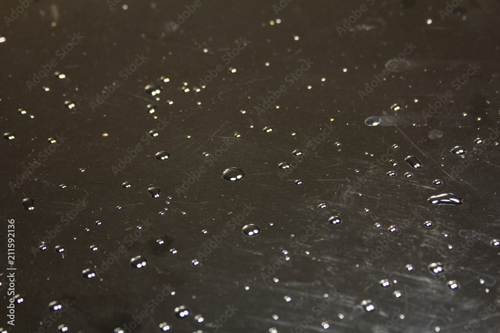 Drops on the surface Drops on the surface
