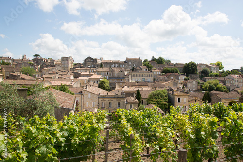 Saint Emilion French village is a Unesco heritage