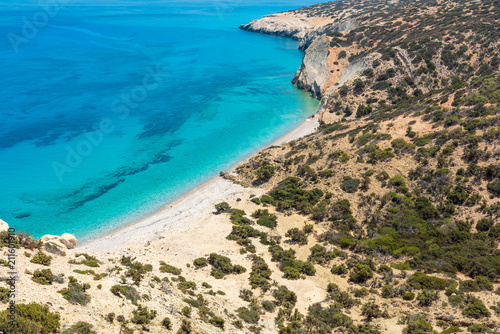 The Lakoudi beach at the east coast of Gavdos © ksl