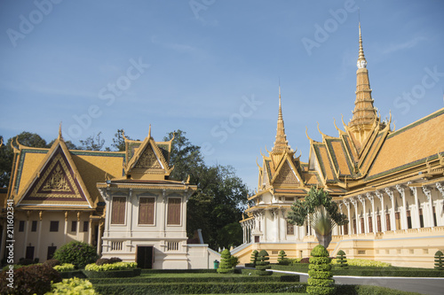 CAMBODIA PHNOM PENH ROYAL PALACE THRONE HALL © flu4022