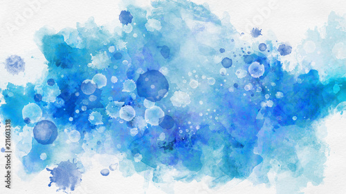 Wasserfarben Aquarell Hintergrund Textur