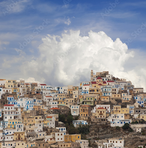 Panoramic view of Olympos i...