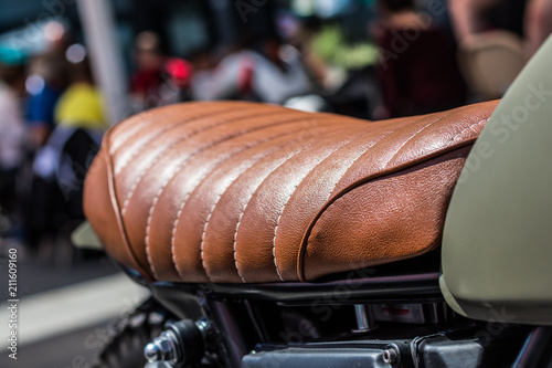 Old style Motorradsitz